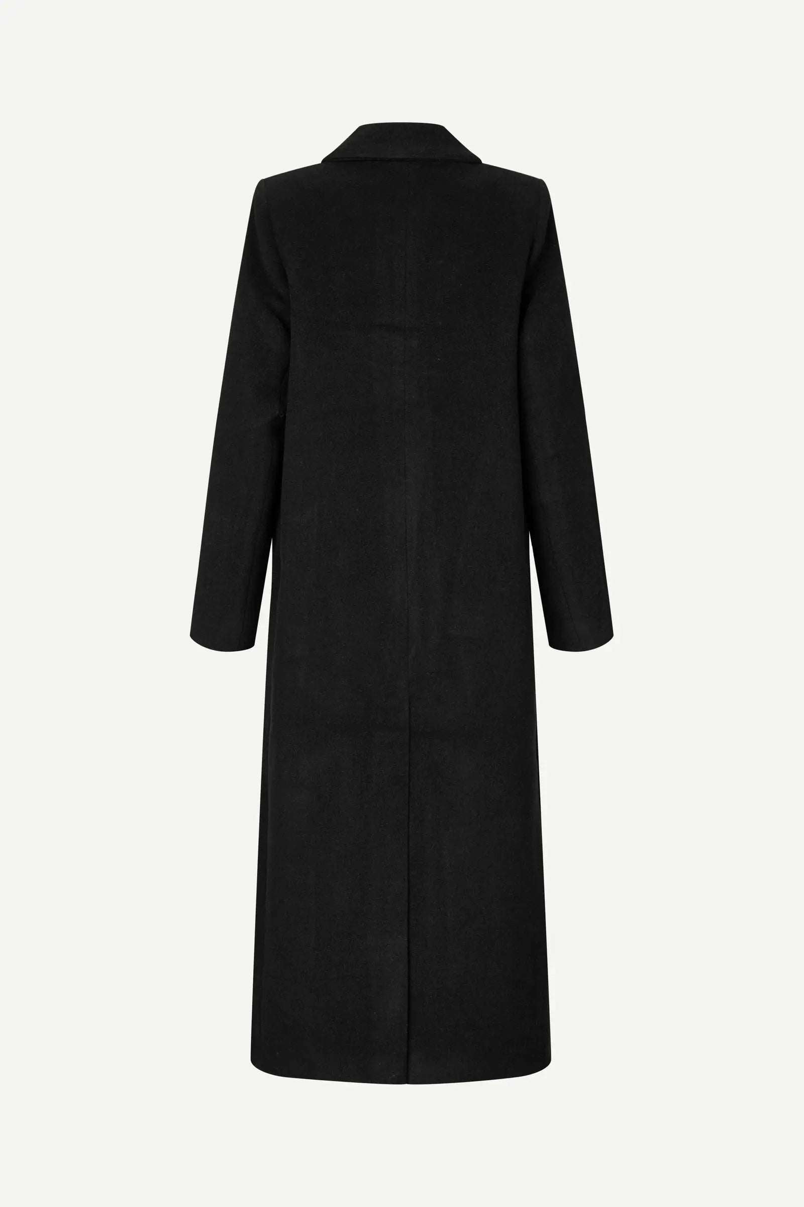 Manteau Falcon Noir Samsoe Samsoe Femme 