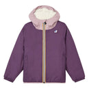 Kway enfant Orsetto bicolore violet – Veste imperméable chaude