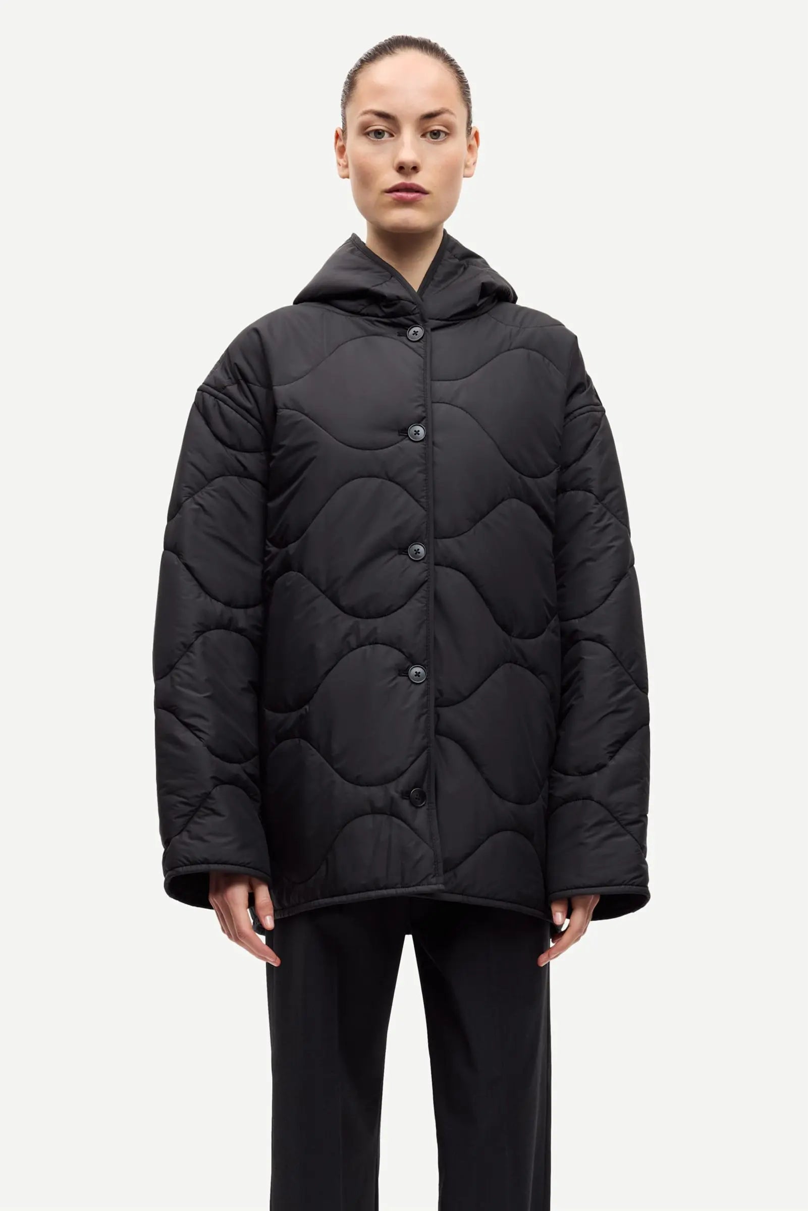 Veste SADONNA Samsoe Samsoe Noir Femme 