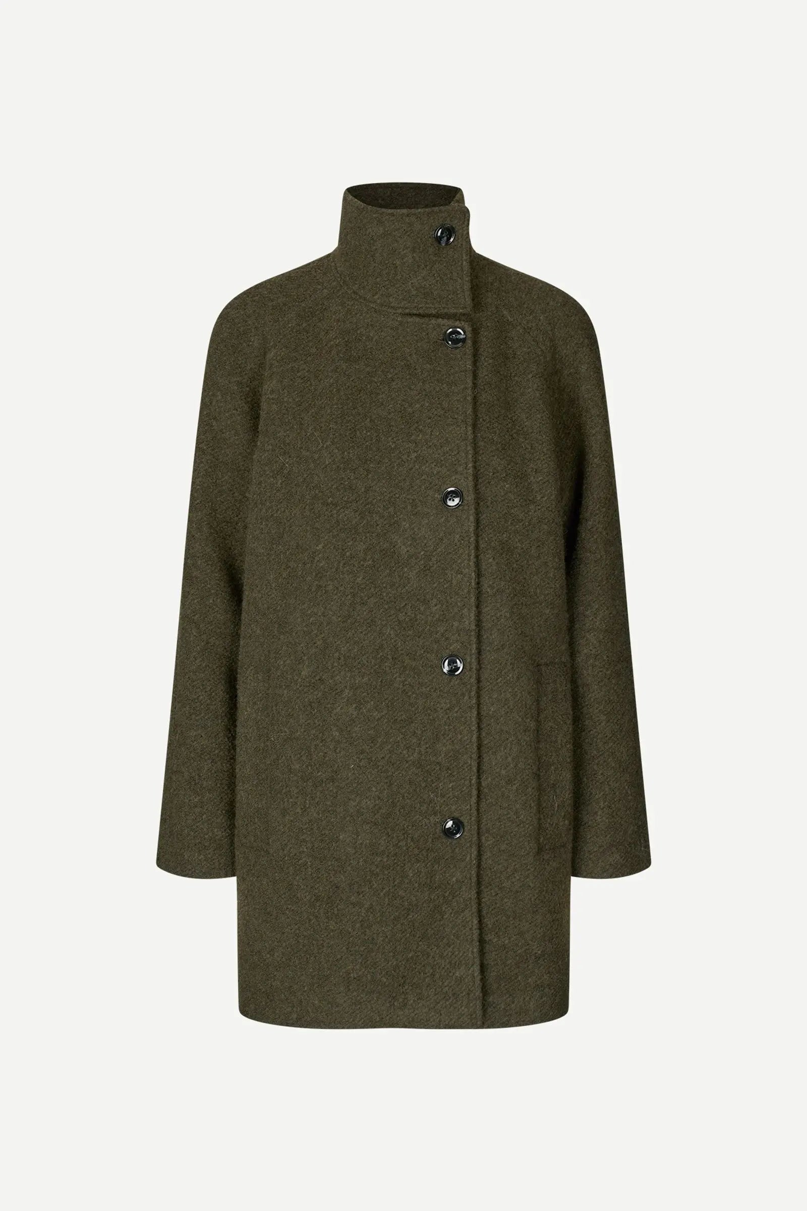 Manteau SAHANNE Vert fôret Samsoe Samsoe Femme 