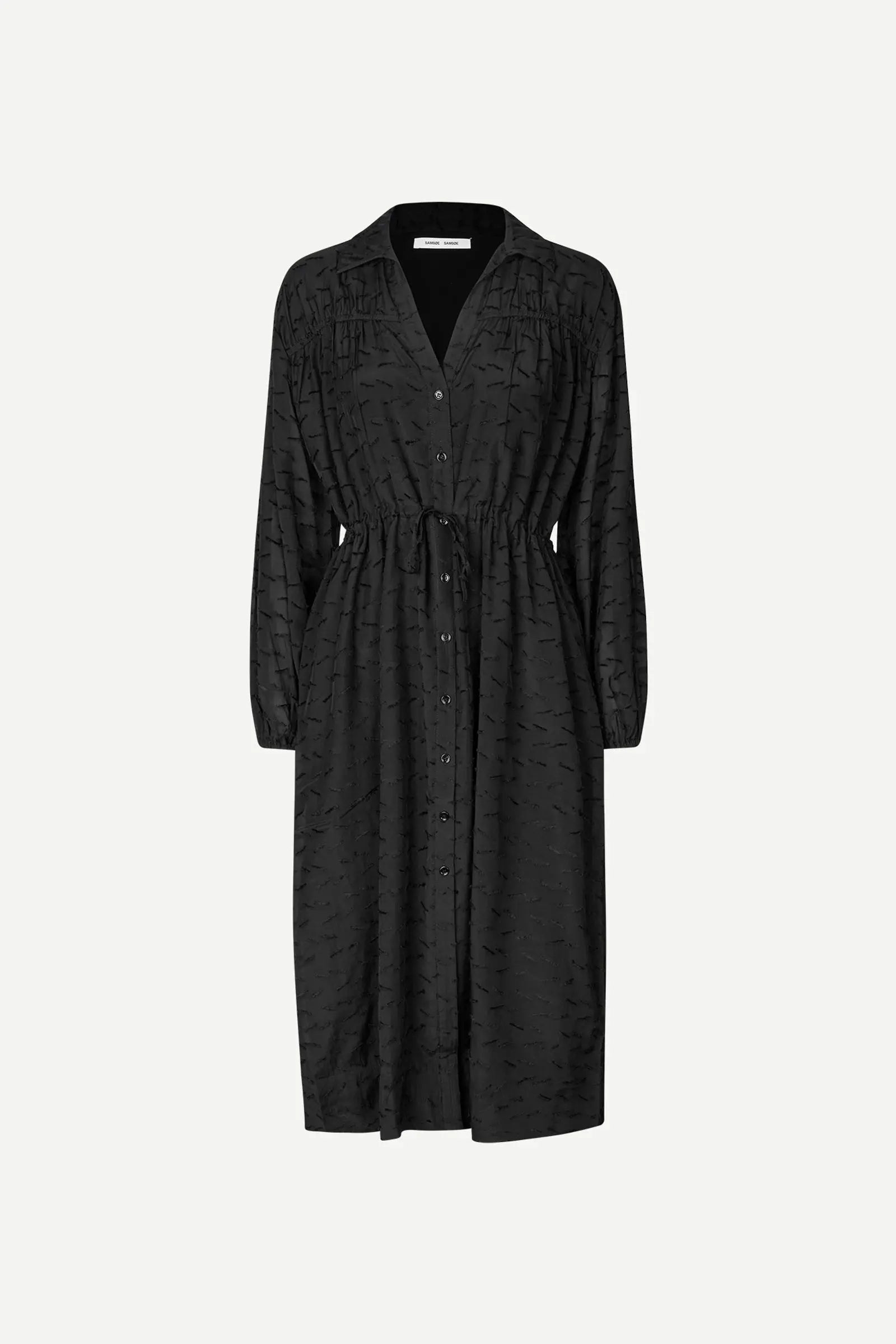 Robe noir Samsoe Samsoe SAMANAROLA Femme 