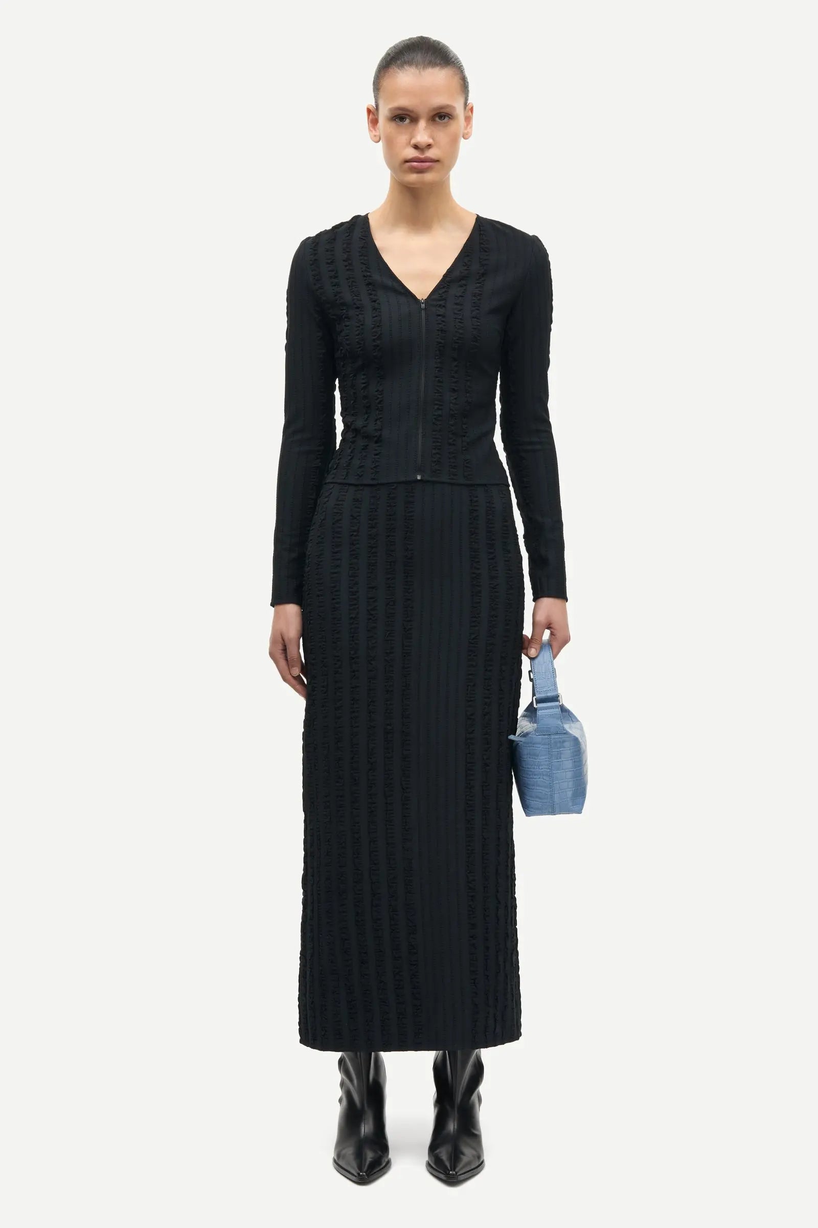 Blouse Samsoe Samsoe Noir SAAGATHA Femme 