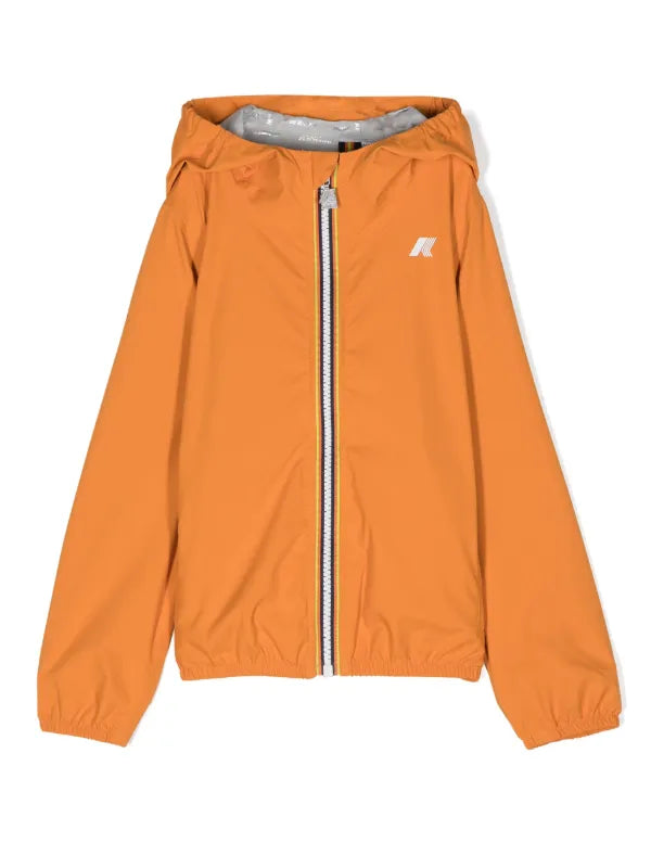 K-Way Enfant Jack Orange – Coupe-vent Imperméable Léger Fille Garçon