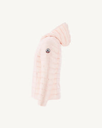 Doudoune Carla rose - Doudoune légère fille à capuche