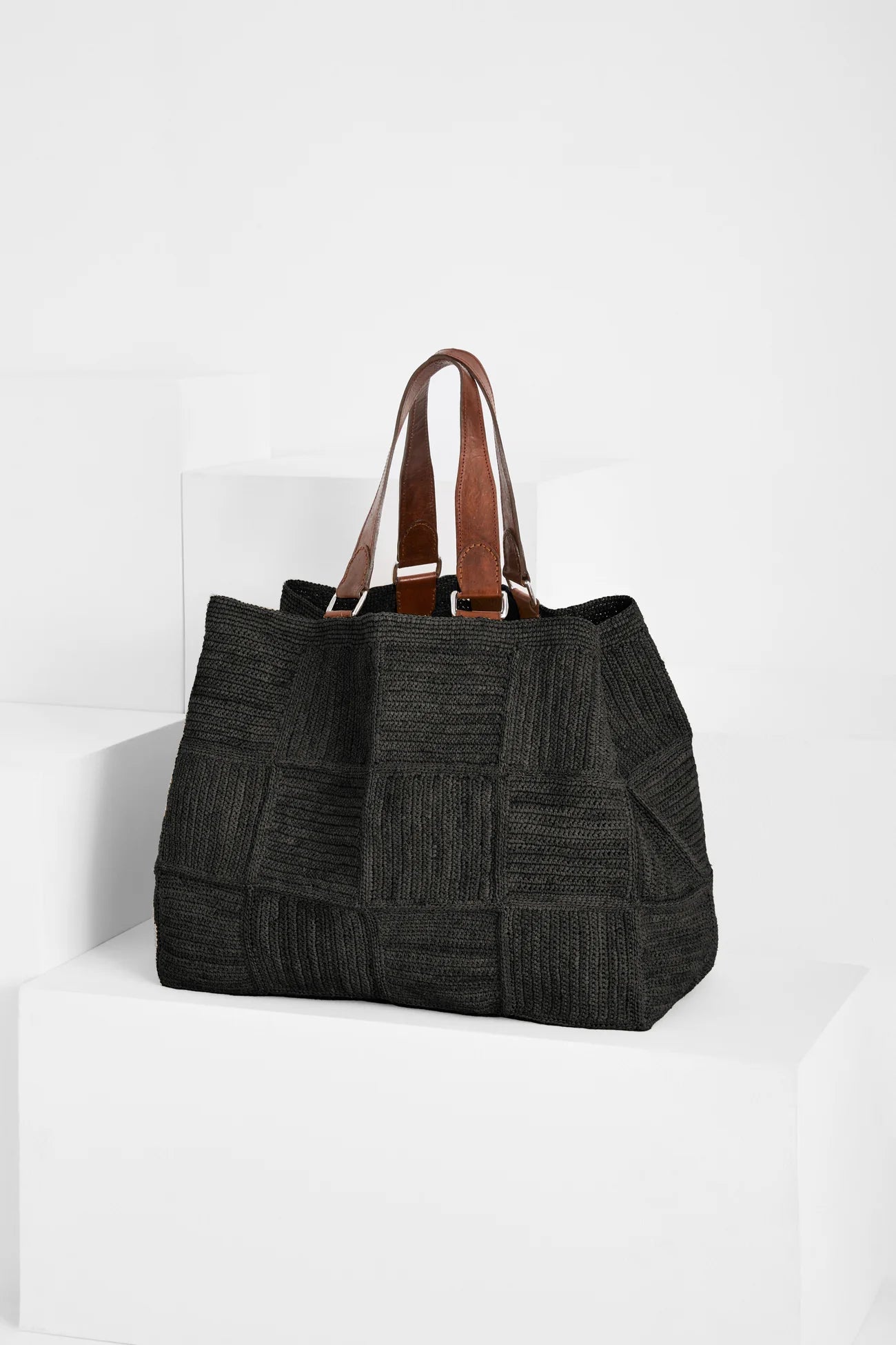 Cabas Miray oversize raphia naturel - IBELIV