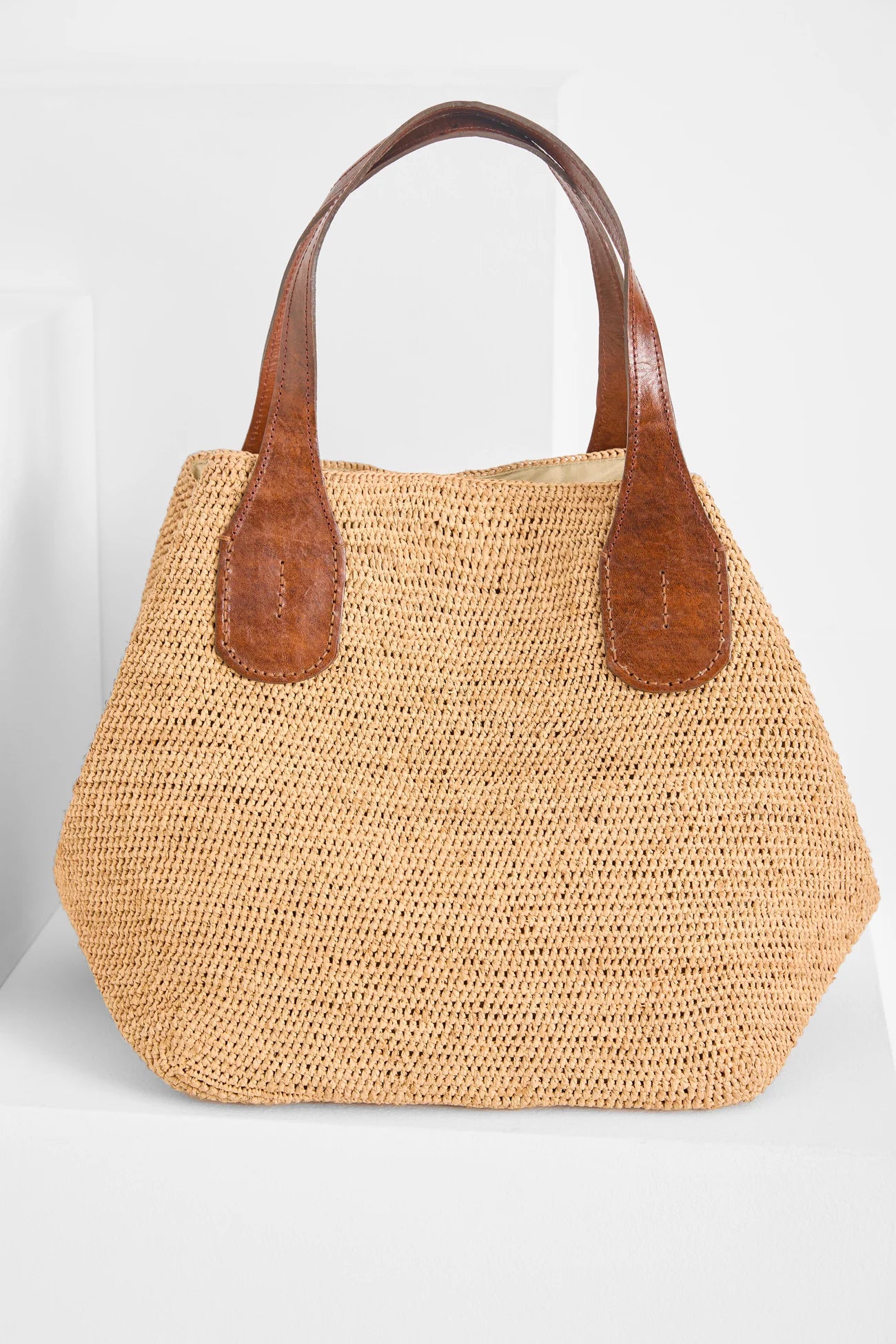 Sac Tokyo II raphia naturel - IBELIV