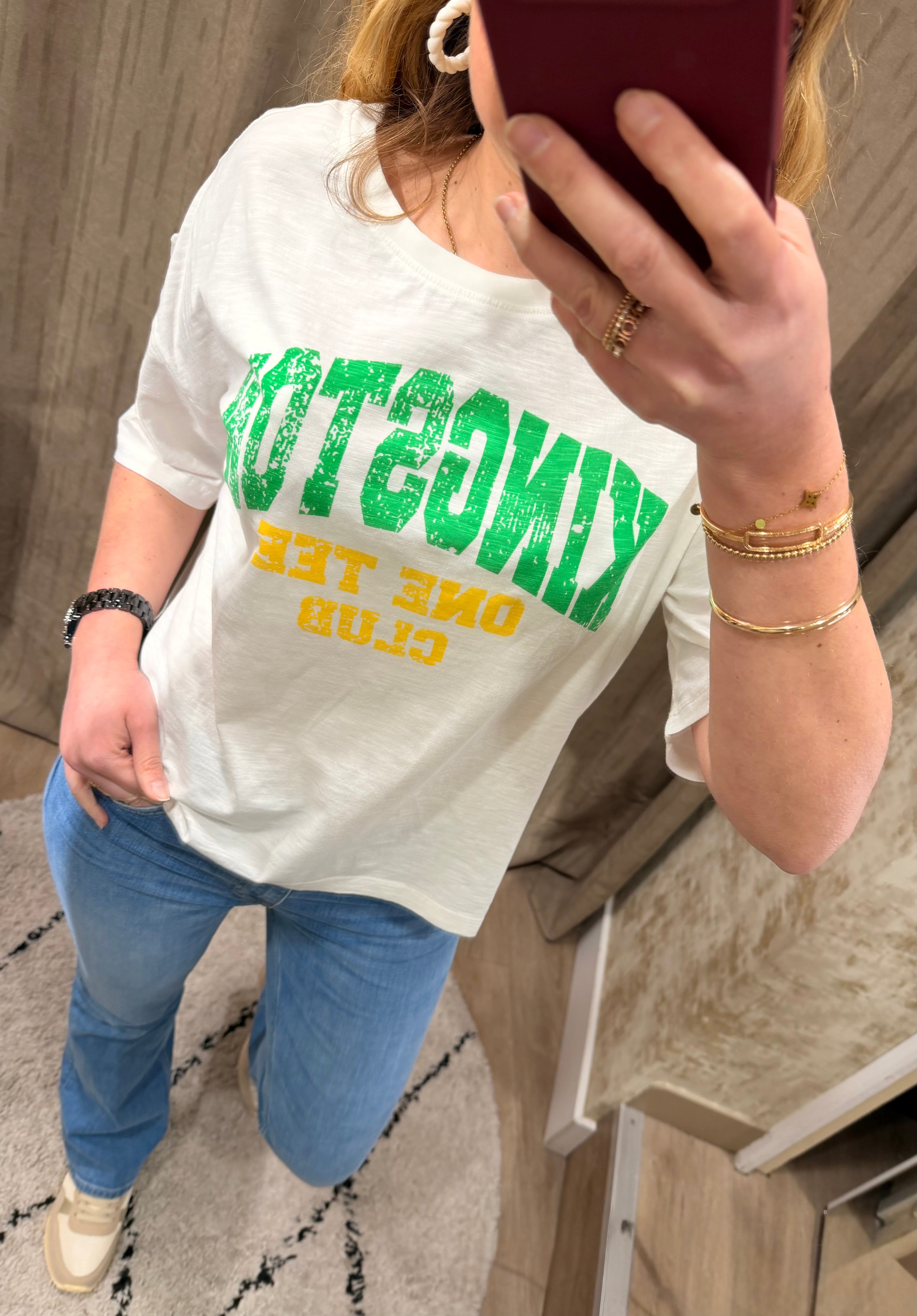 T-shirt oversize LUNA, NAYA ou ALBA en coton coupe Boyfriend - ONE TEE