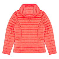 Doudoune Carla orange foncé - Doudoune légère fille à capuche