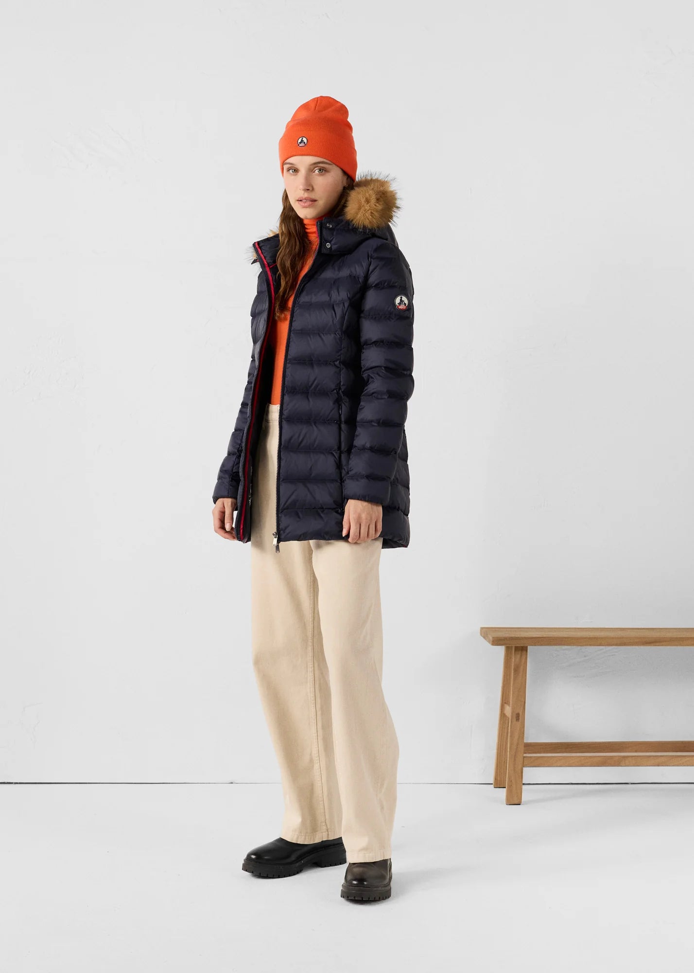Doudoune grand froid femme Perle longue - JOTT