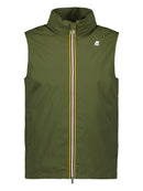 K-Way Valen – Doudoune Sans Manches Homme en Jersey Nylon Vert Cypress | Gilet Léger, Coupe-Vent, Déperlant