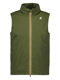 K-Way Valen – Doudoune Sans Manches Homme en Jersey Nylon Vert Cypress | Gilet Léger, Coupe-Vent, Déperlant