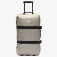 Valise K-Way Beige Blossac – Bagage cabine imperméable, léger et résistant pour voyage