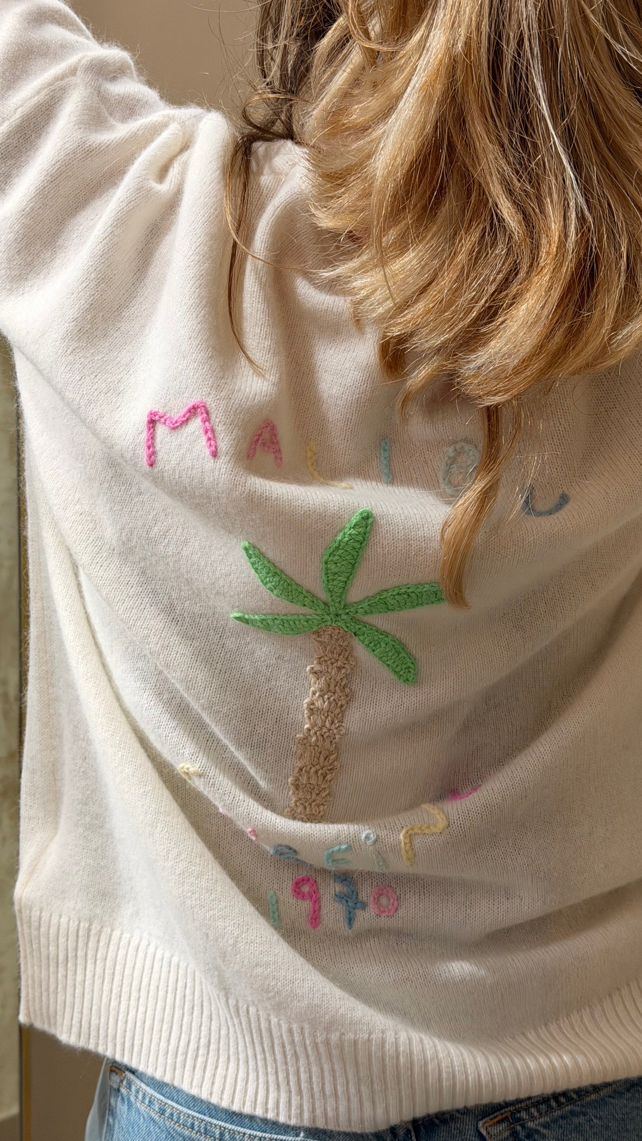 Pull écru Miami B maille douce esprit solaire - Plusieurs coloris  – Ma Petite Capsule