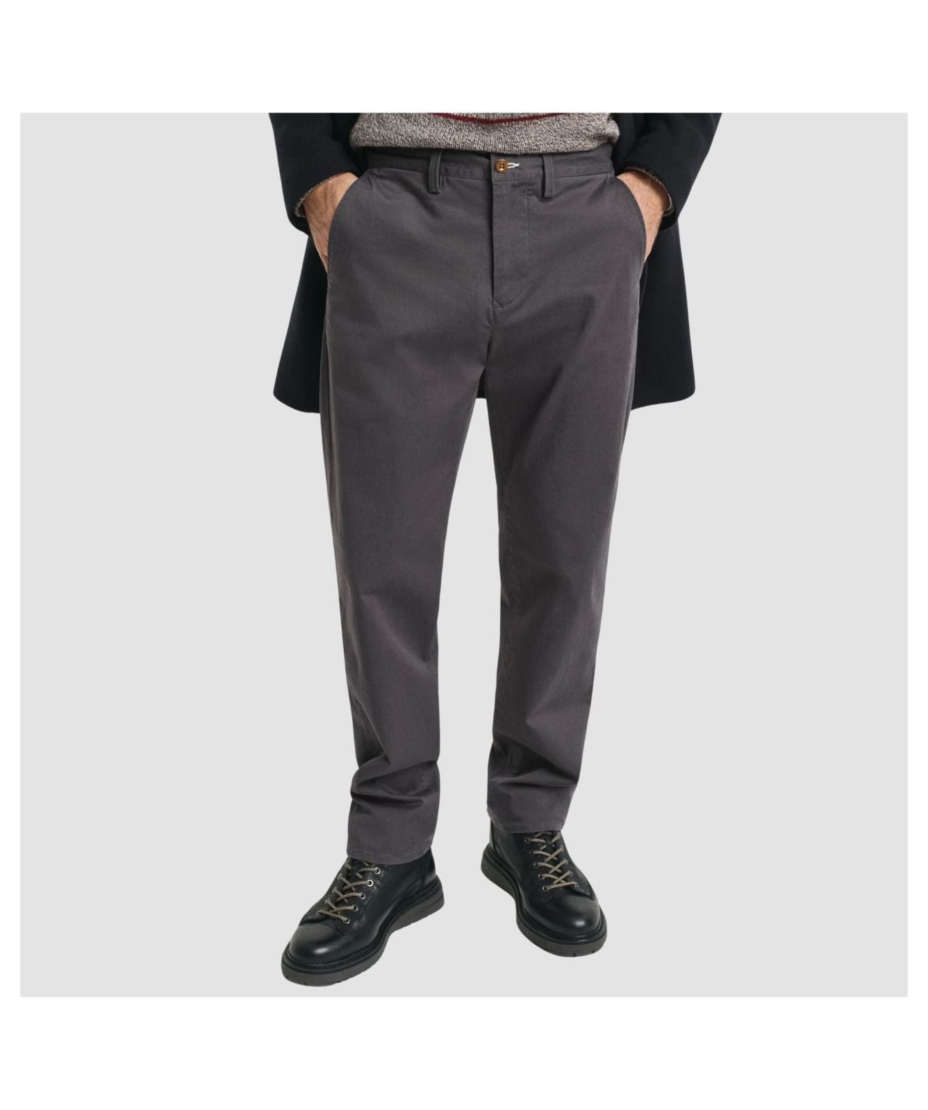 Chino gris anthracite coupe ajustée homme – Gant