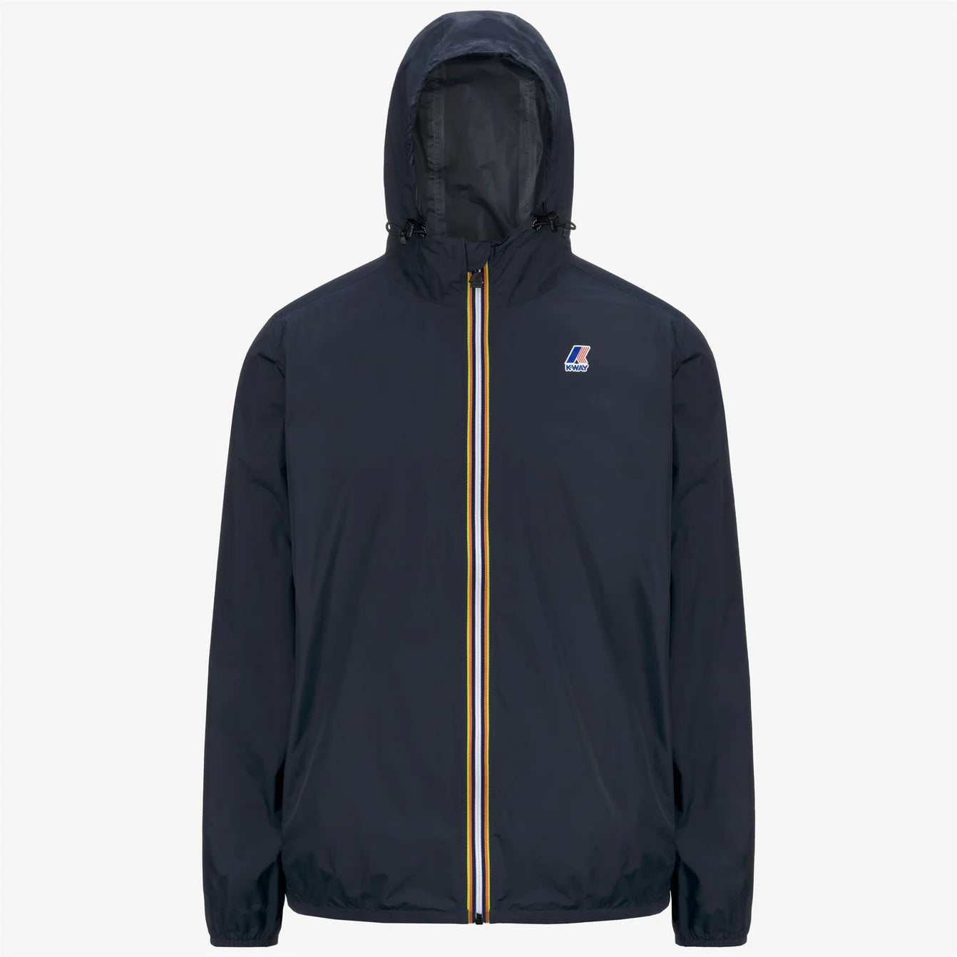K-Way Le Vrai Claude 4.0 Imperméable Mixte Bleu Marine – Veste Coupe-Vent Homme/Femme