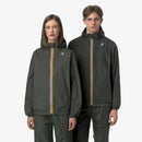 Veste imperméable K-Way Le Vrai Claude 4.0 Kaki mixte – Respirant et coupe-vent