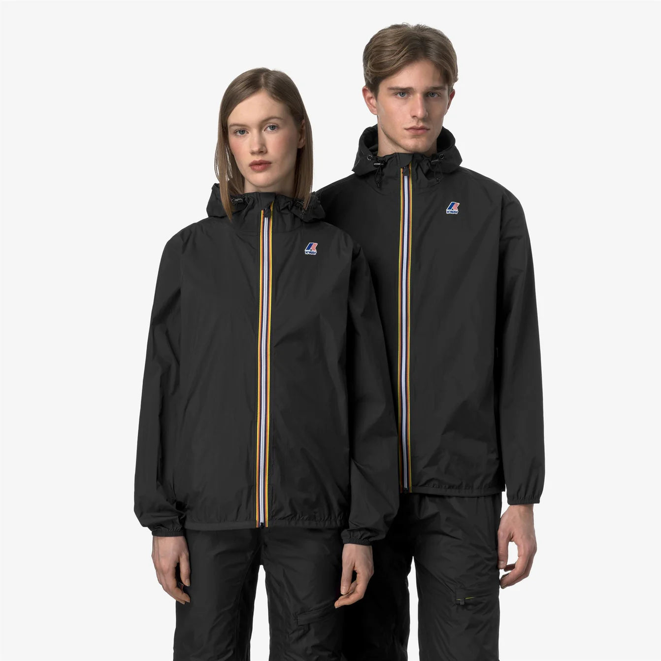 K-Way Le Vrai Claude 4.0 Noir – Veste Imperméable Mixte Compactable