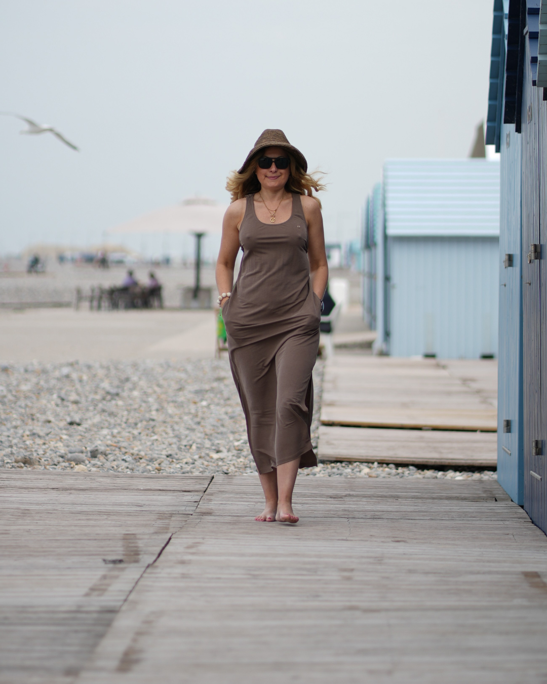 Robe de plage dos ouvert Adelina - Adoré Paris