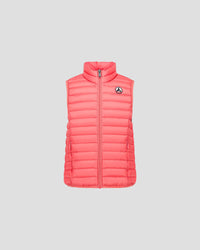 Doudoune Zoe rouge - Doudoune sans manches enfant