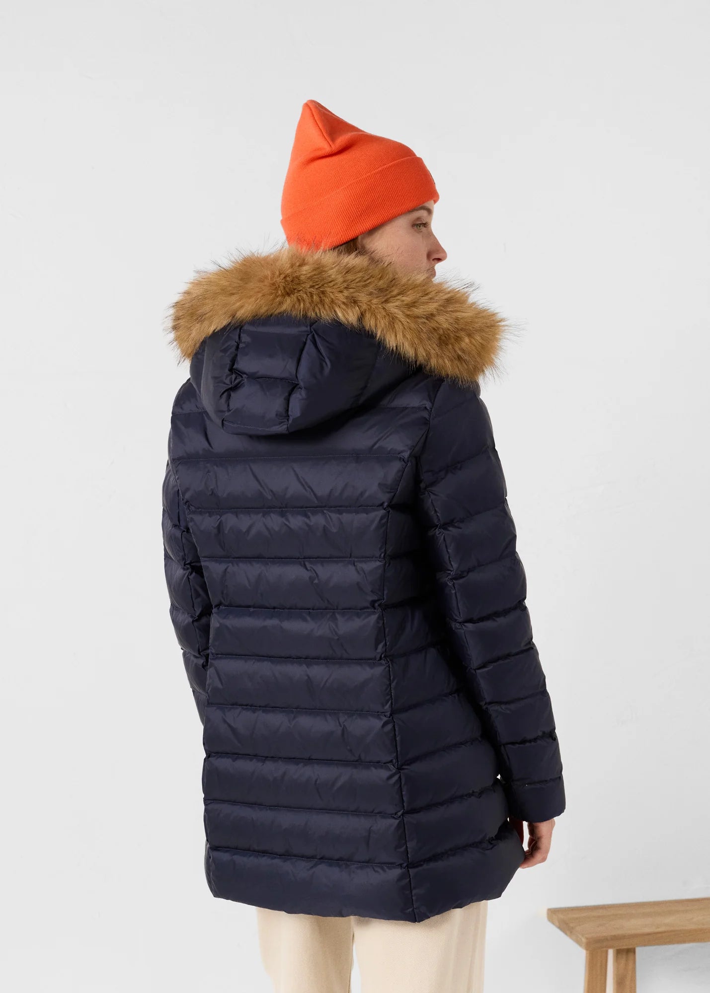 Doudoune grand froid femme Perle longue - JOTT