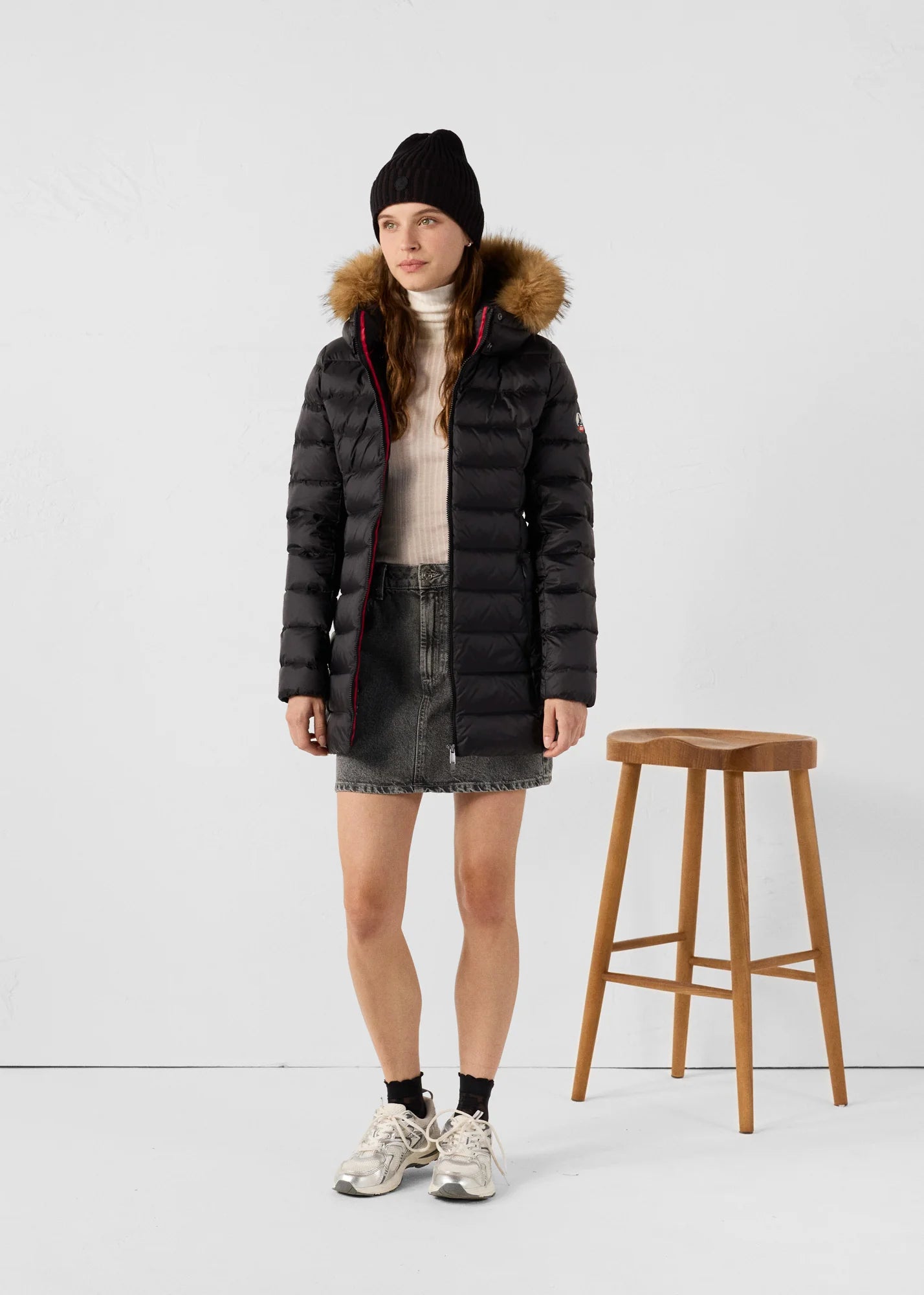Doudoune grand froid femme Perle longue - JOTT