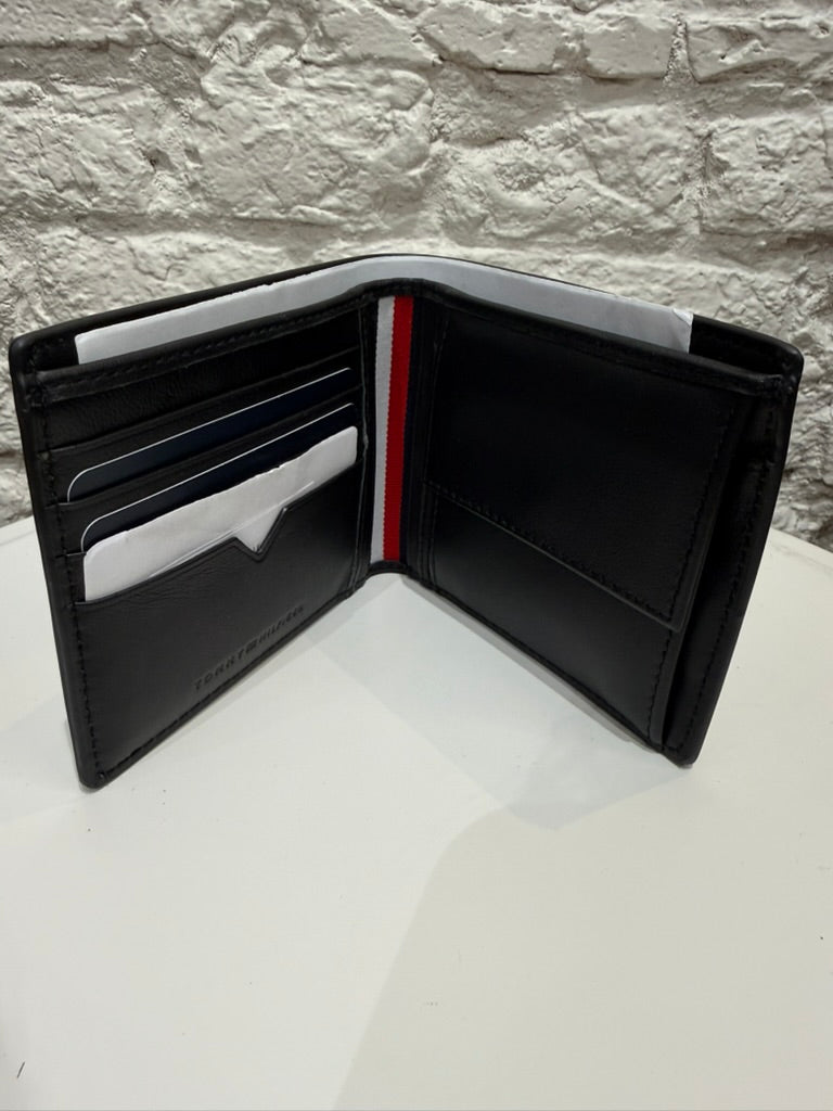 Portefeuille Tommy Hilfiger noir pour homme