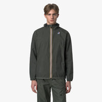 K-Way Claude 3.0 Green Blackish - Coupe-vent unisexe paquetable
