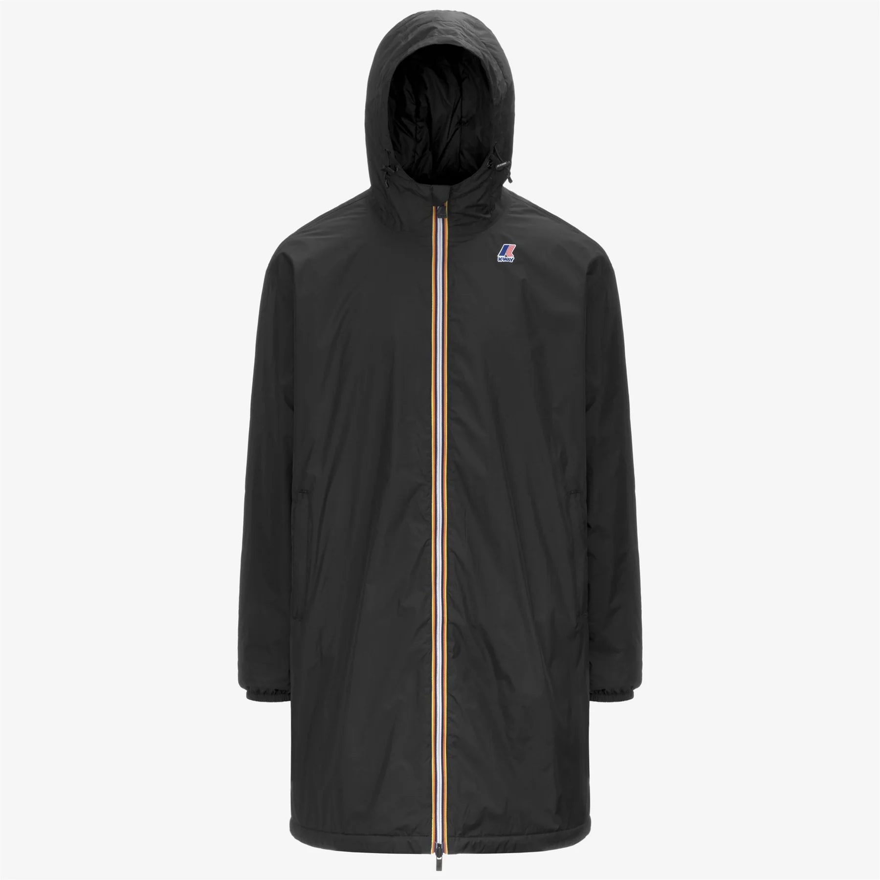K-Way Le Vrai 3.0 Eiffel Warm Black Pure - Parka longue unisexe isolée