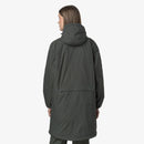 K-Way Le Vrai 3.0 Eiffel Warm Green Blackish - Parka longue unisexe isolée