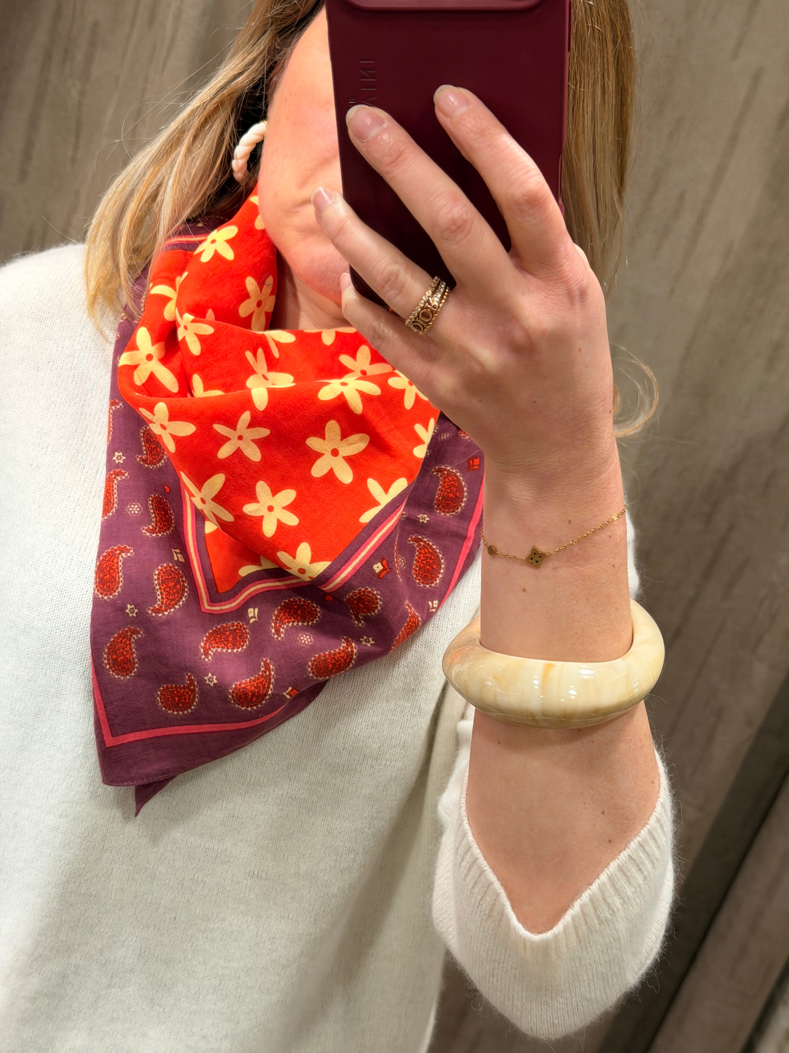 Foulard femme 100% coton bio - Billybelt