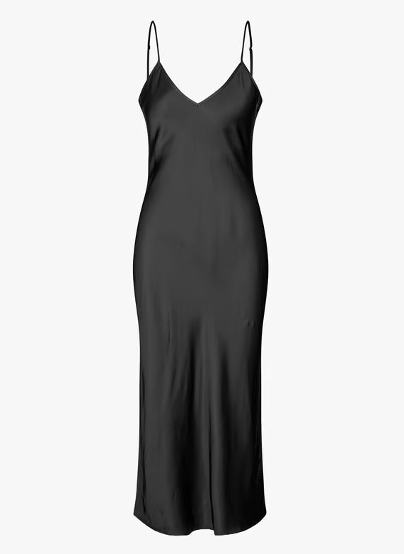 Robe Noir Samsoe Samsoe SASHARON Femme 