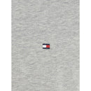 Tee-Shirt Homme Tommy Hilfiger Gris Col Rond – Coton Confort Logo Discret