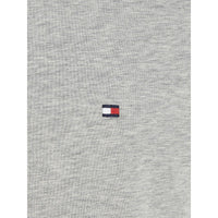 Tee-Shirt Homme Tommy Hilfiger Gris Col Rond – Coton Confort Logo Discret
