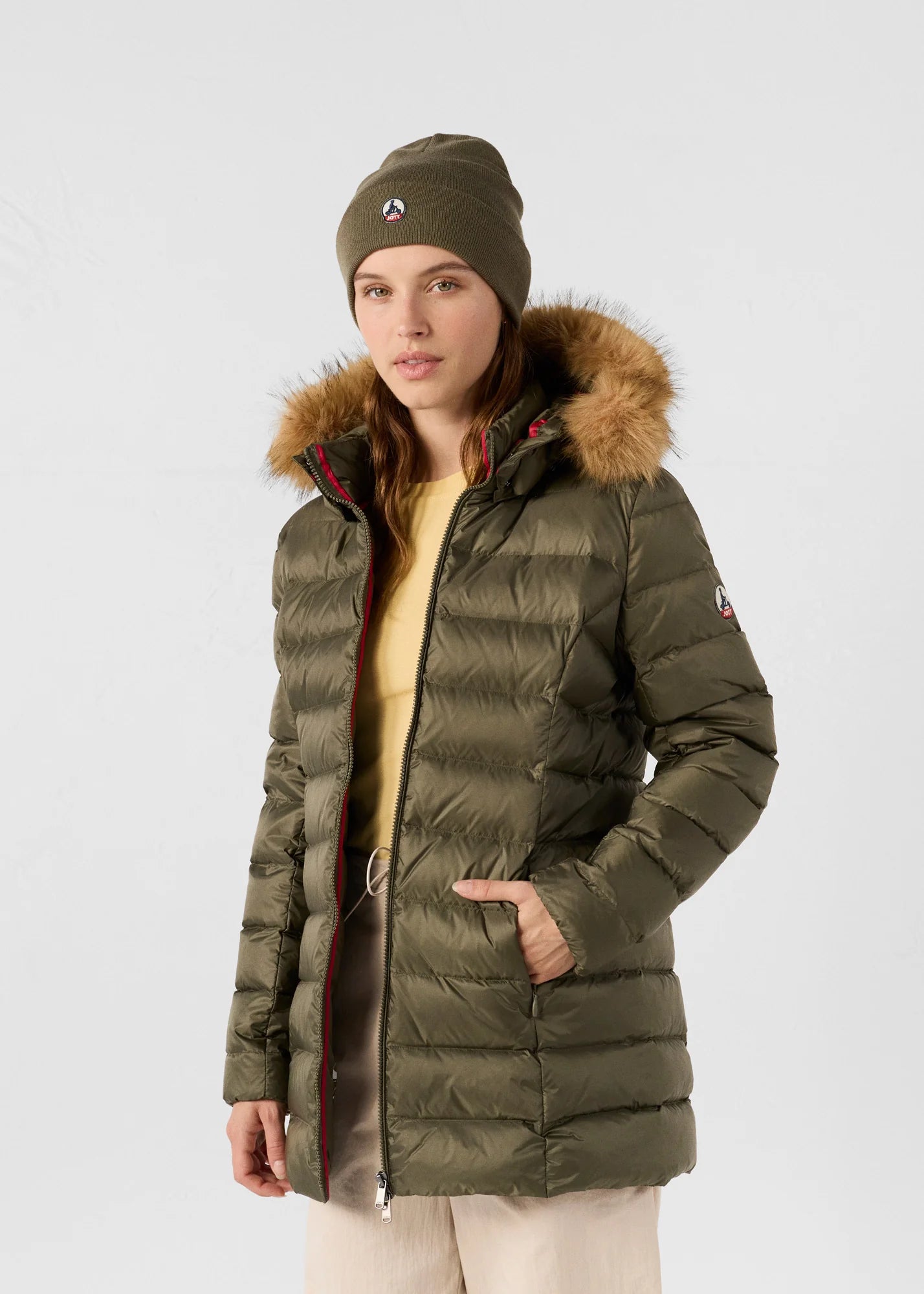 Doudoune grand froid femme Perle longue - JOTT