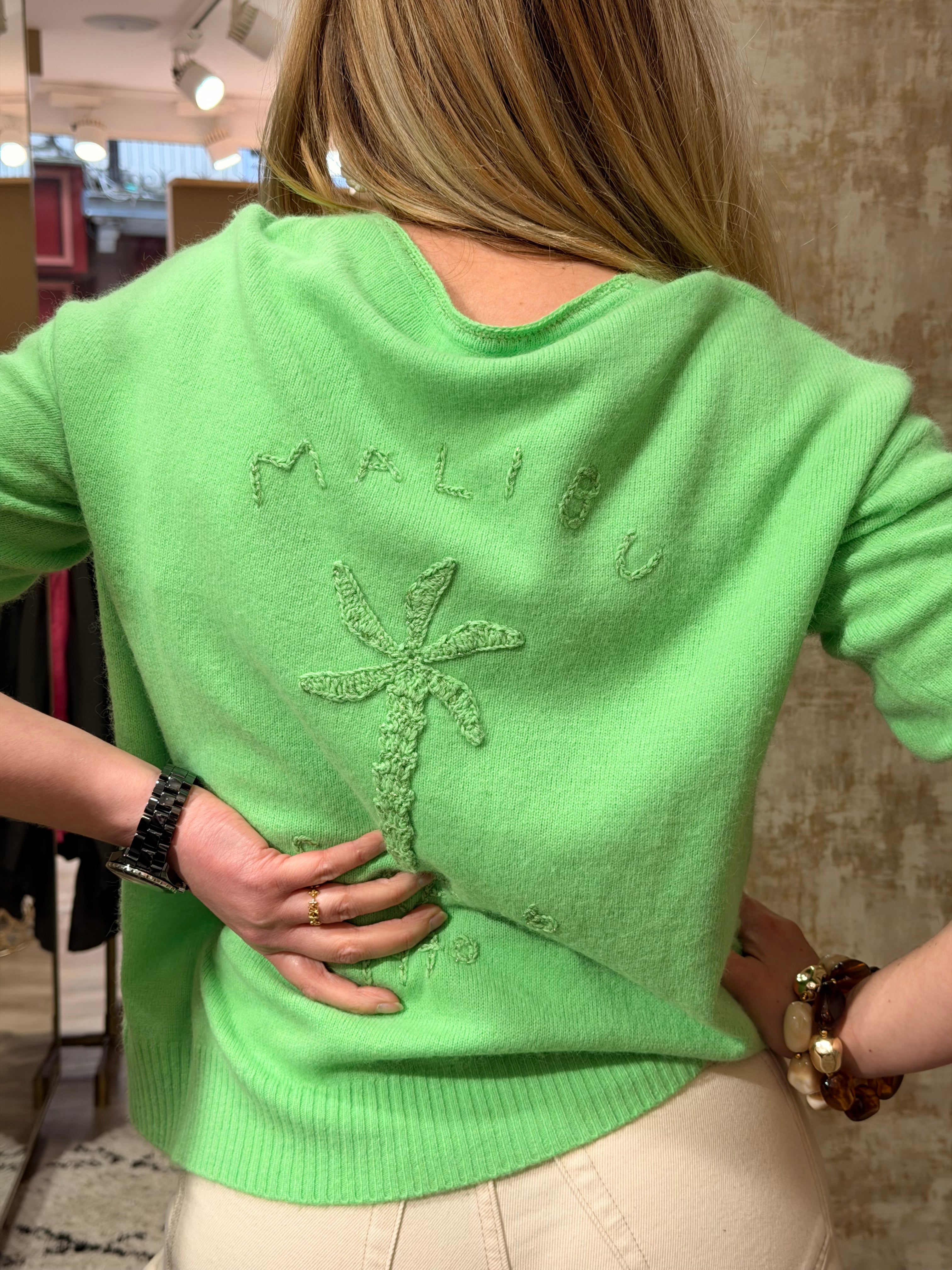 Pull écru Miami B maille douce esprit solaire - Plusieurs coloris  – Ma Petite Capsule