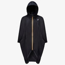 K-Way Le Vrai 3.0 Rennes black pure - Cape imperméable unisexe