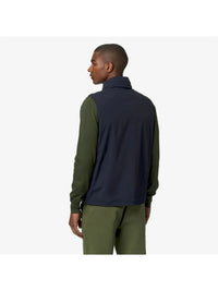 K-Way Valen Sans Manches Homme – Veste Gilet Stretch Nylon Jersey Bleu Marine, Imperméable, Légère, Toutes Tailles
