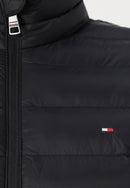 Doudoune sans manches homme Tommy Hilfiger noire – Gilet matelassé léger, confort, hiver mi-saison.