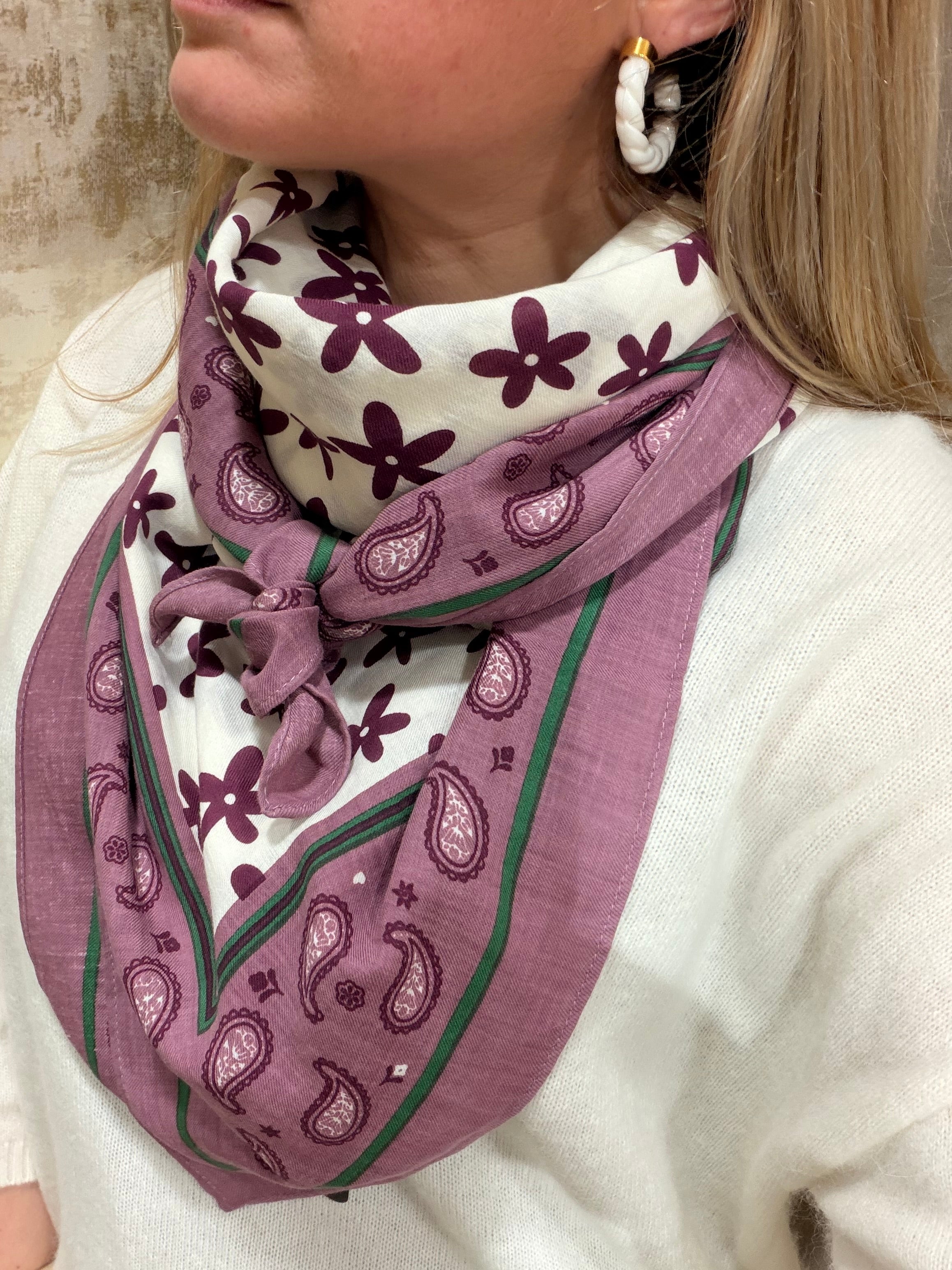Foulard femme 100% coton bio - Billybelt