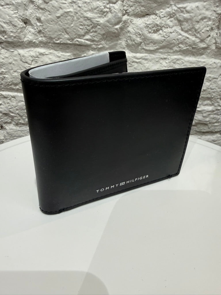 Portefeuille Tommy Hilfiger noir pour homme