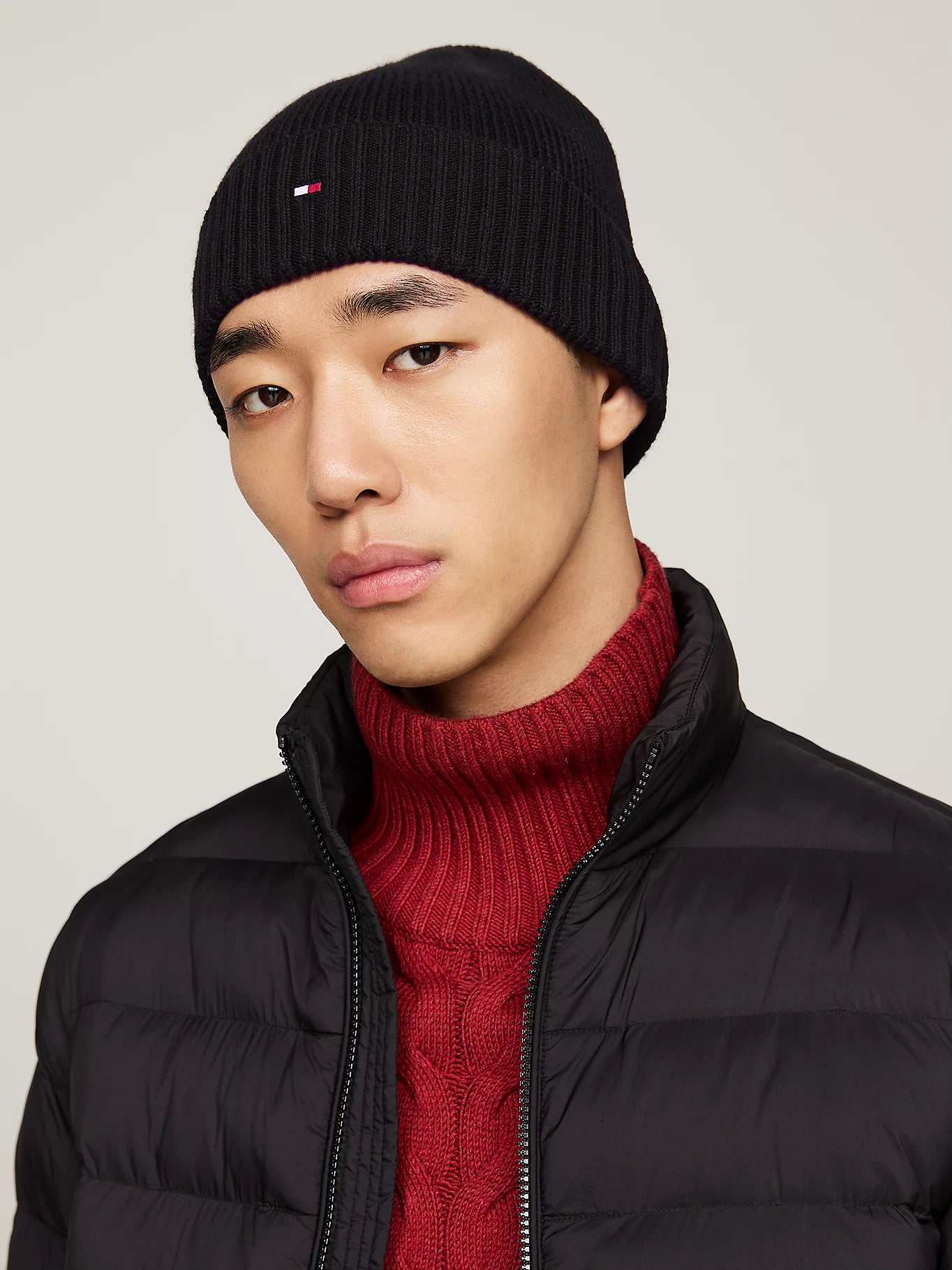 Bonnet Tommy Hilfiger Homme Noir 