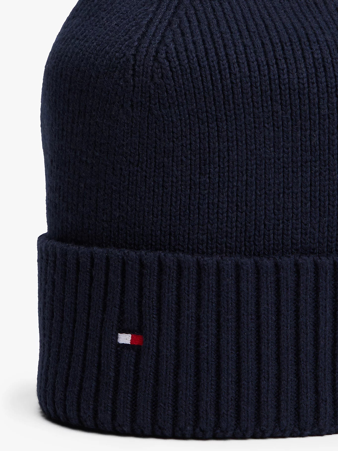 Bonnet Tommy Hilfiger Homme Bleu marine coton et cachemire 