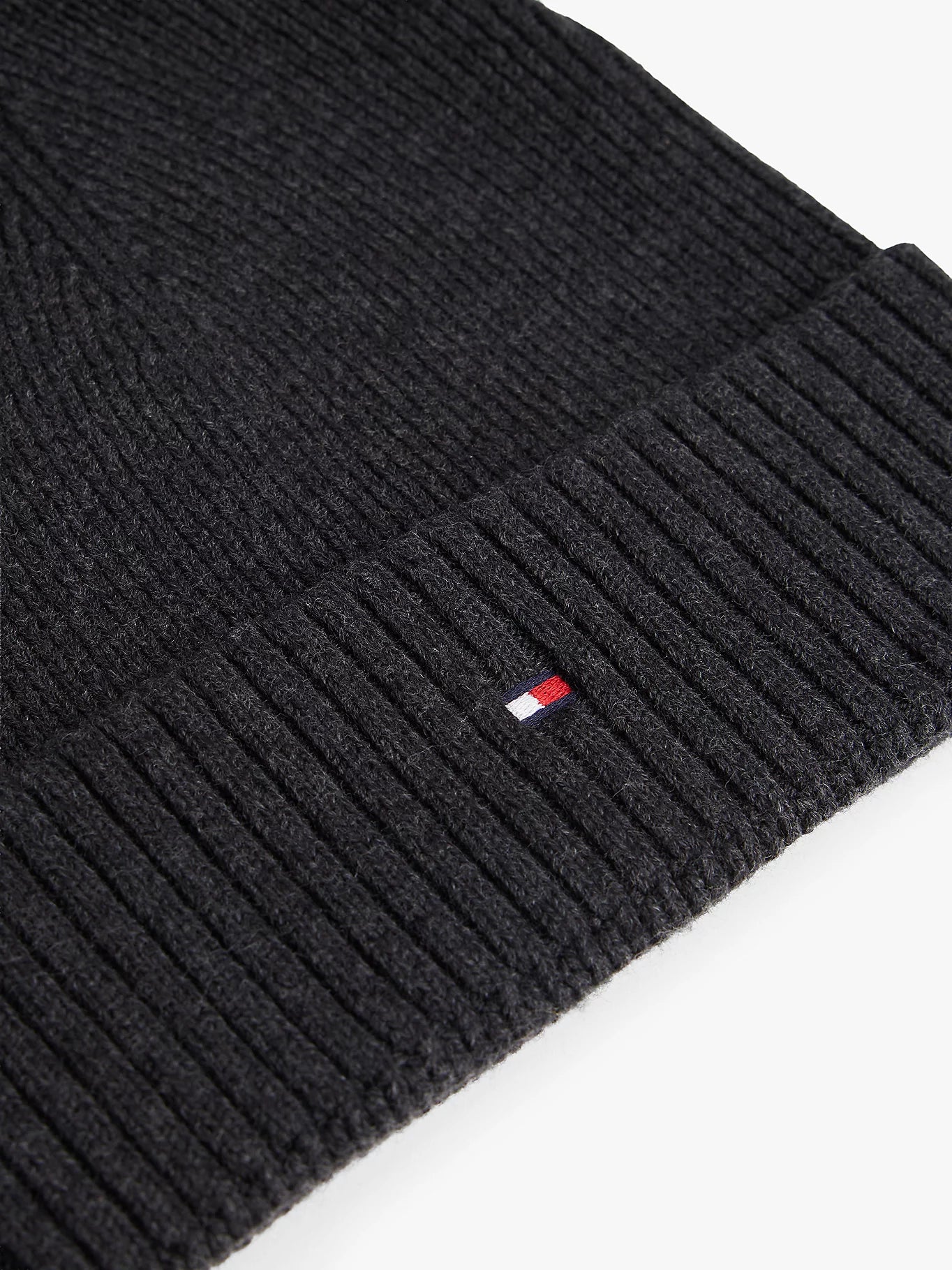 Bonnet Flag Tommy Hilfiger Gris Chinée Homme 