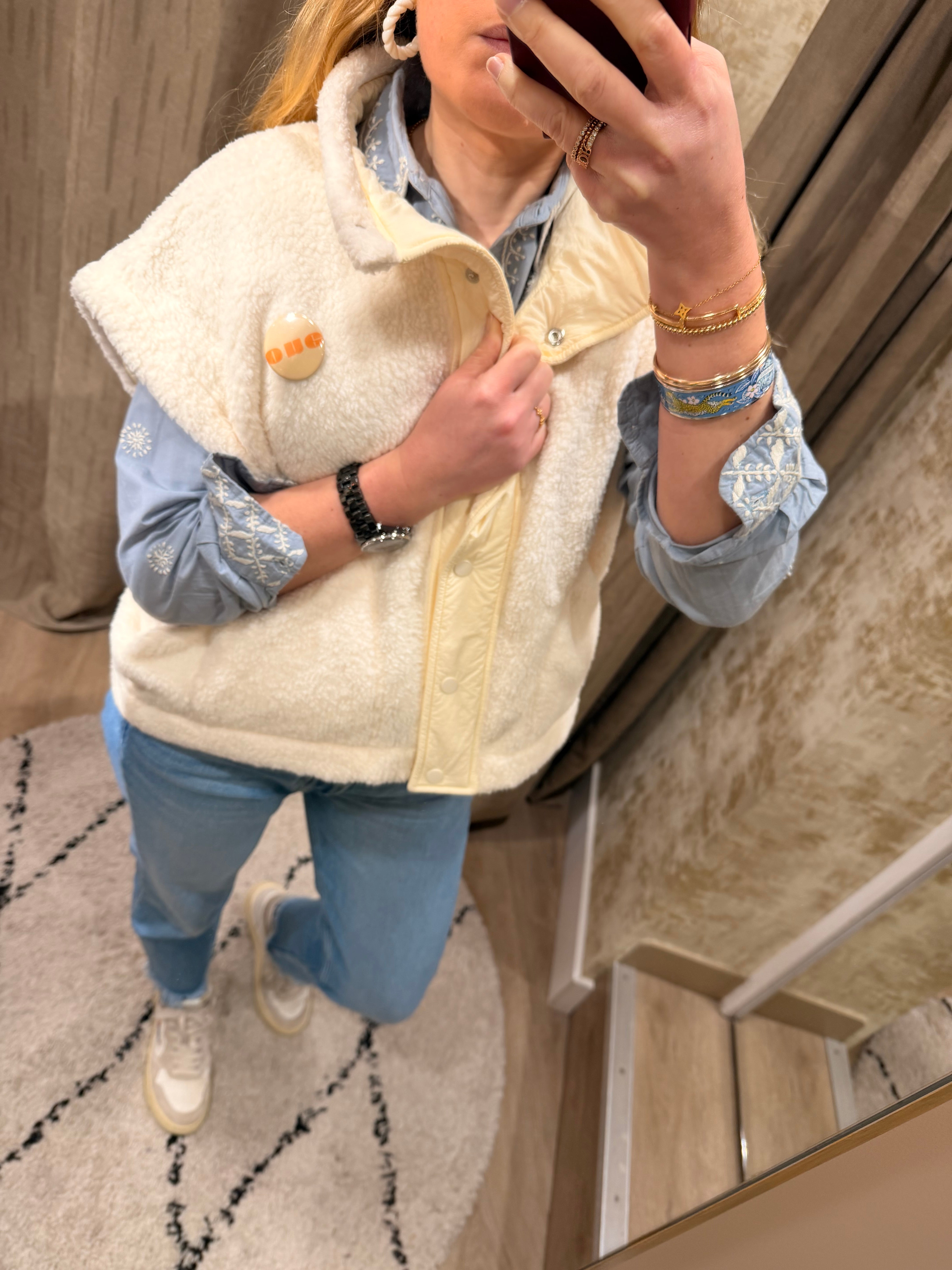 Veste sans manches polaire WILLOW col montant -  One tee