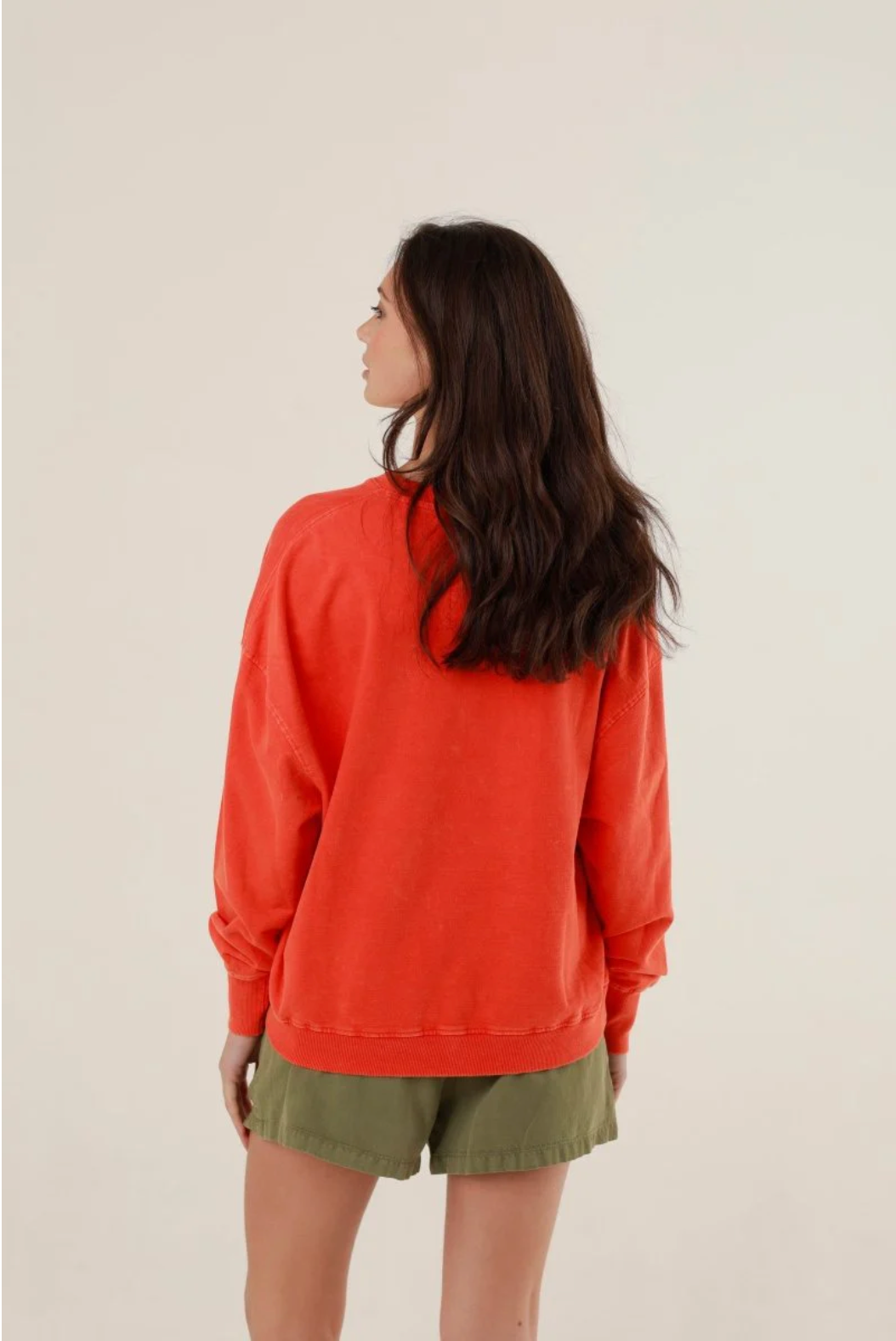 Sweat ANGIE en coton avec motif éclair – Sweat tendance femme confortable – One Tee
