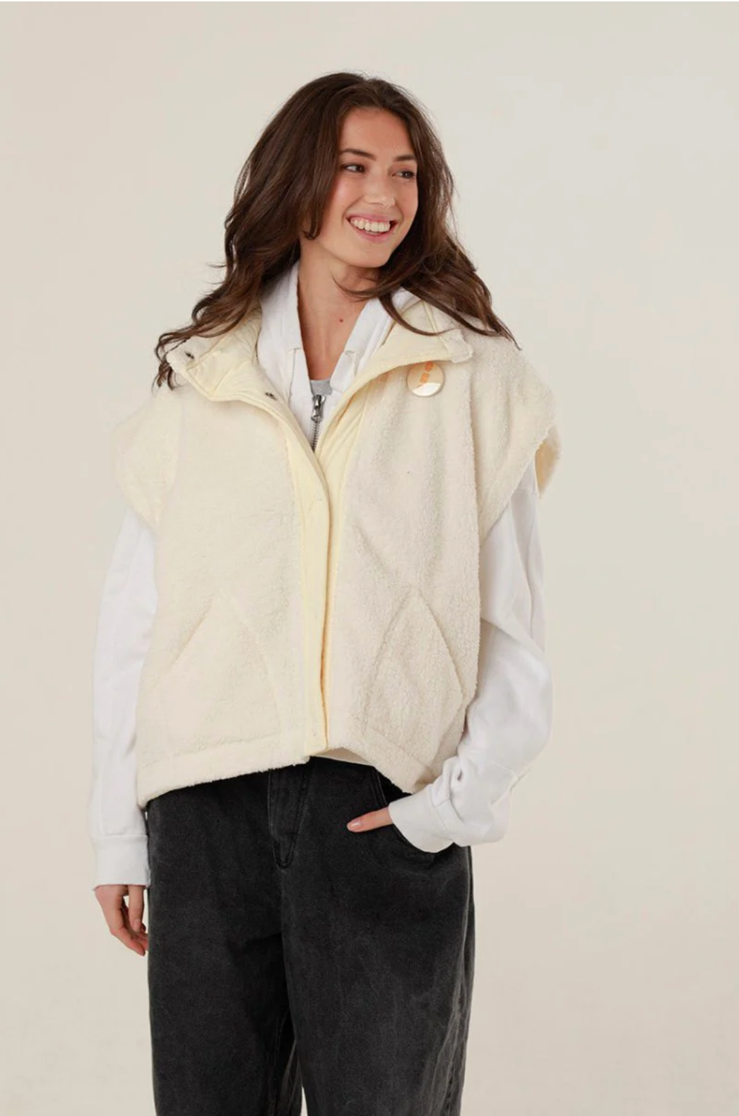 Veste sans manches polaire WILLOW col montant -  One tee