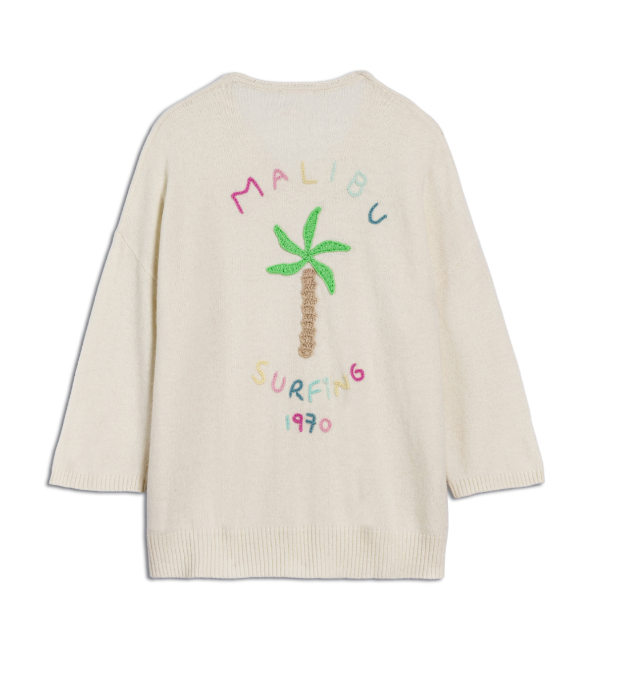 Pull écru Miami B maille douce esprit solaire - Plusieurs coloris  – Ma Petite Capsule