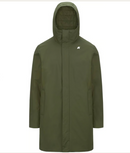 K-Way Thomas Warm Ottoman Homme Green Cypress – Veste imperméable, coupe-vent et chaude | Boutique Urban Chic