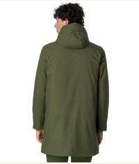 K-Way Thomas Warm Ottoman Homme Green Cypress – Veste imperméable, coupe-vent et chaude | Boutique Urban Chic
