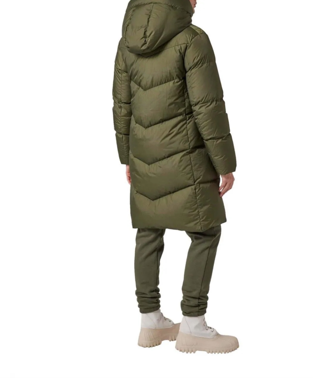 Doudoune femme Parajumpers Rindou Rosemary (vert) – manteau chaud grand froid, capuche – Urban Chic Boutiques